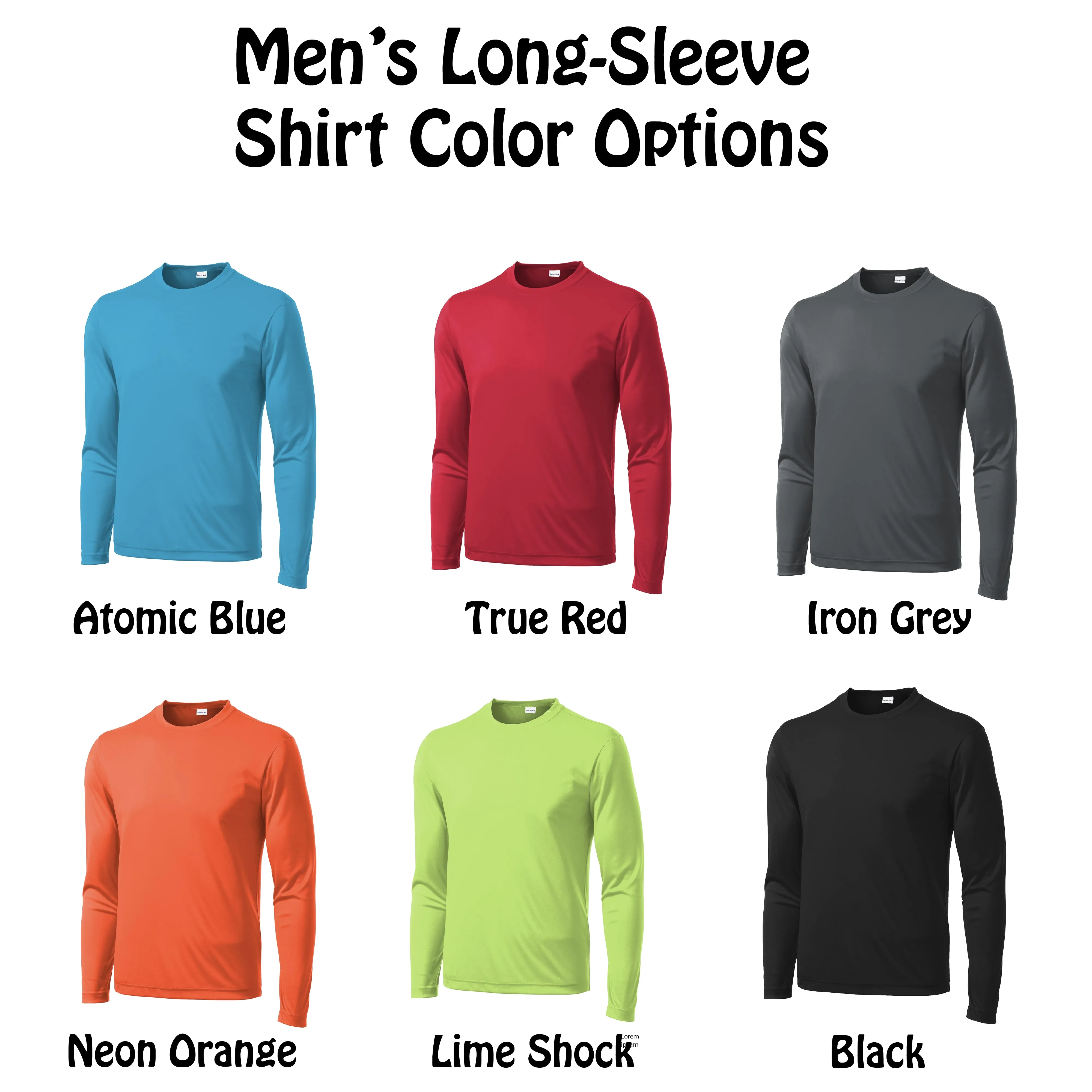 002 With Pickleballs (Cyan Purple Rainbow) Customizable | Men's Long Sleeve Athletic Shirt | 100% Polyester