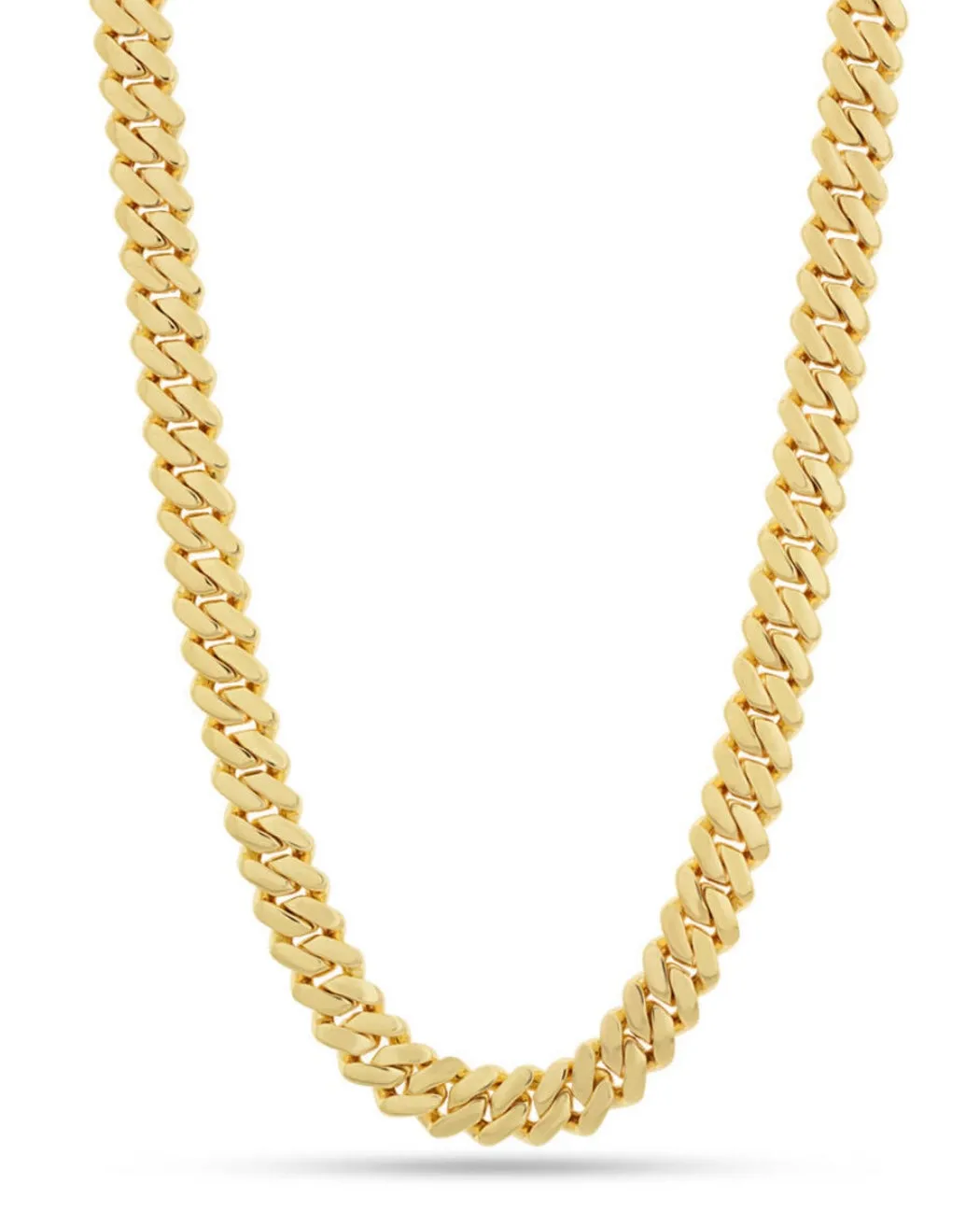 12mm Iced Diamond Cut Miami Cuban Link Chain