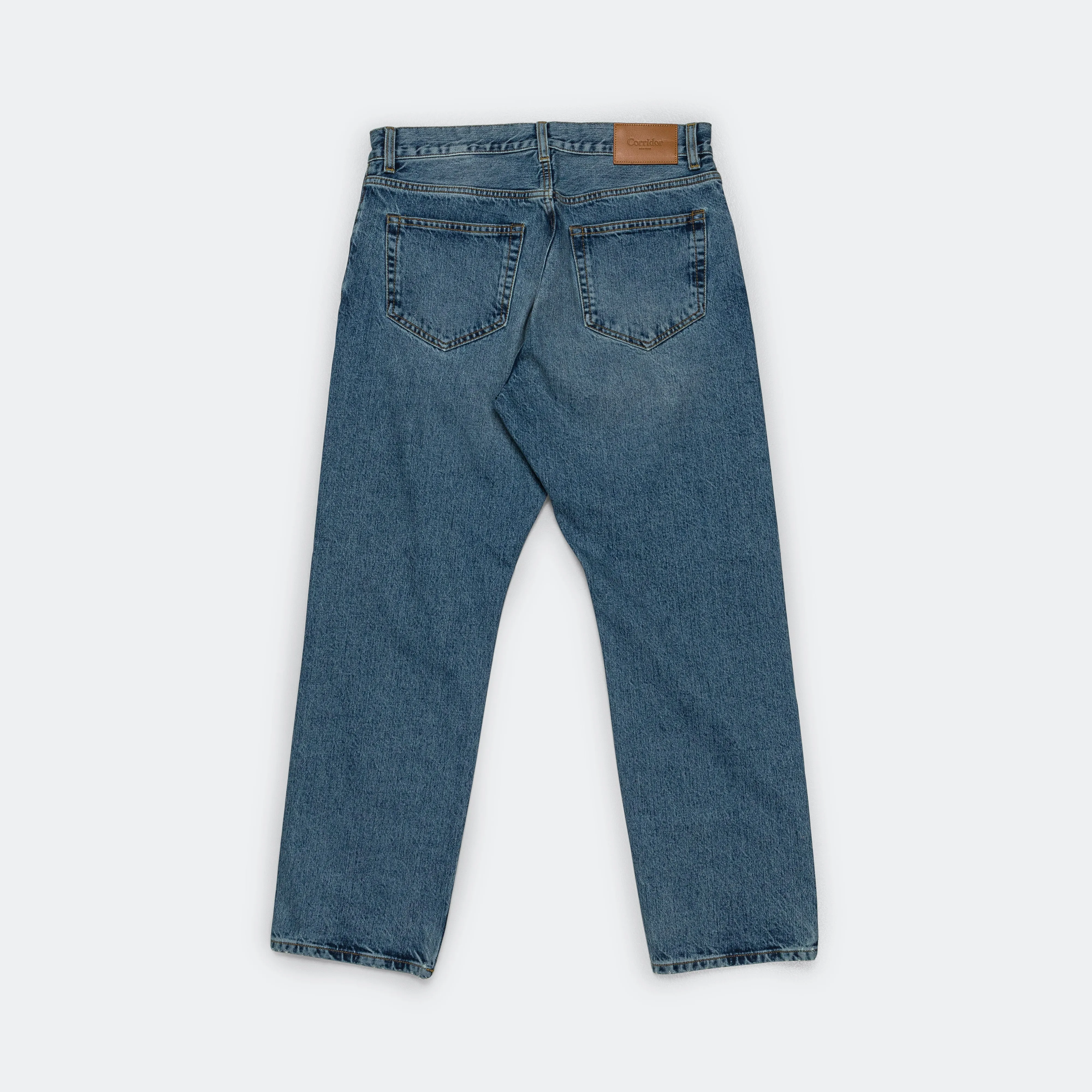 5 Pocket Jean - Indigo Bleach Wash