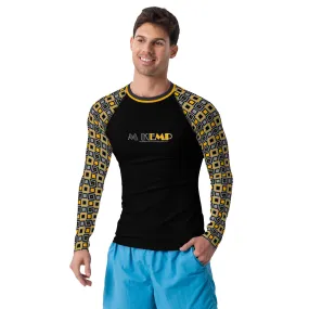 Abstraction of Kemp Men's Rash Guard