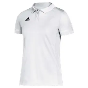 adidas Women's White/Black Team 19 Polo