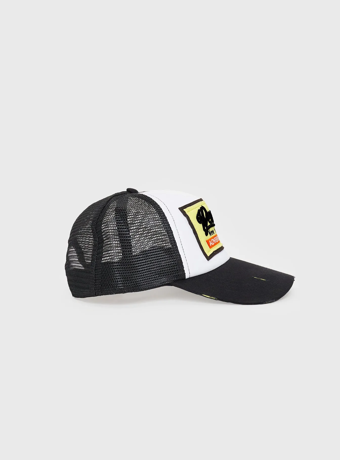 Adventures Trucker Hat Black