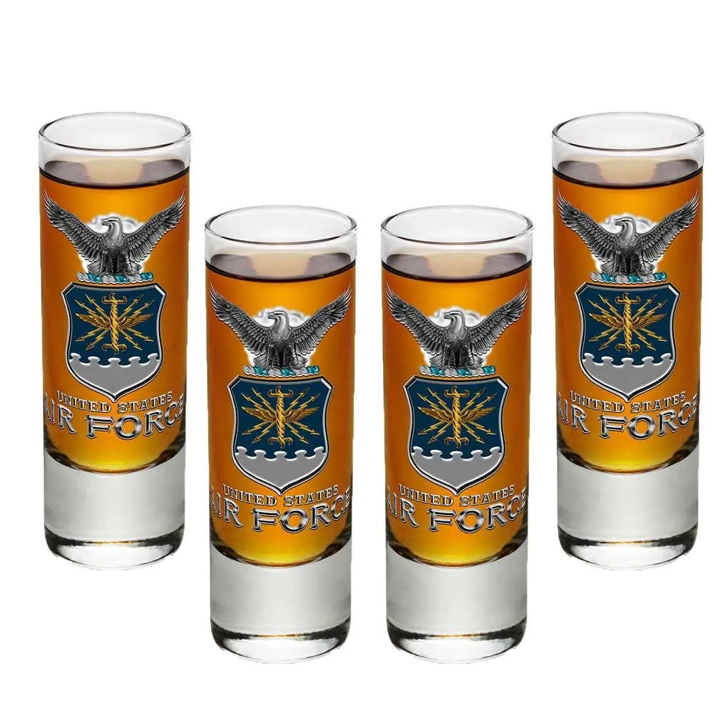 Air Force Missile Shot Glasses