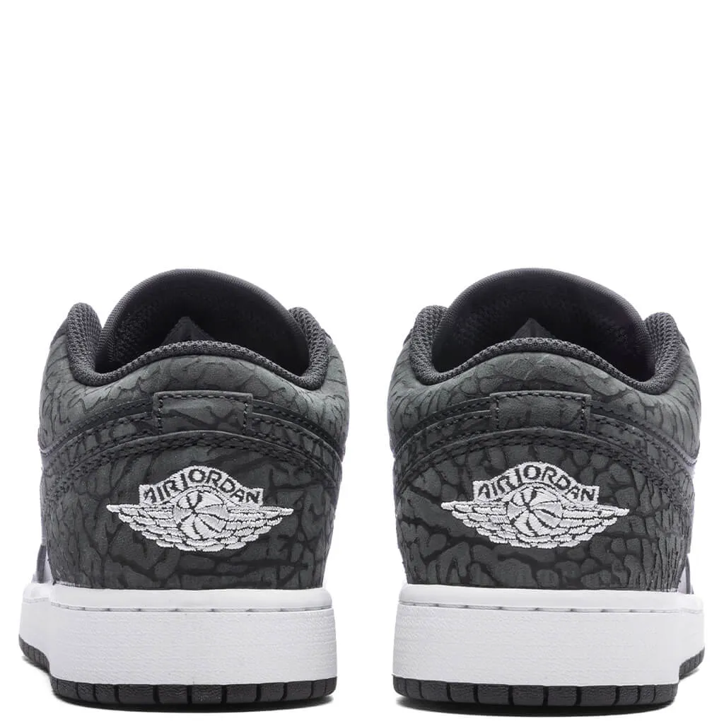 Air Jordan 1 Low SE (GS) - Off Noir/Black/White