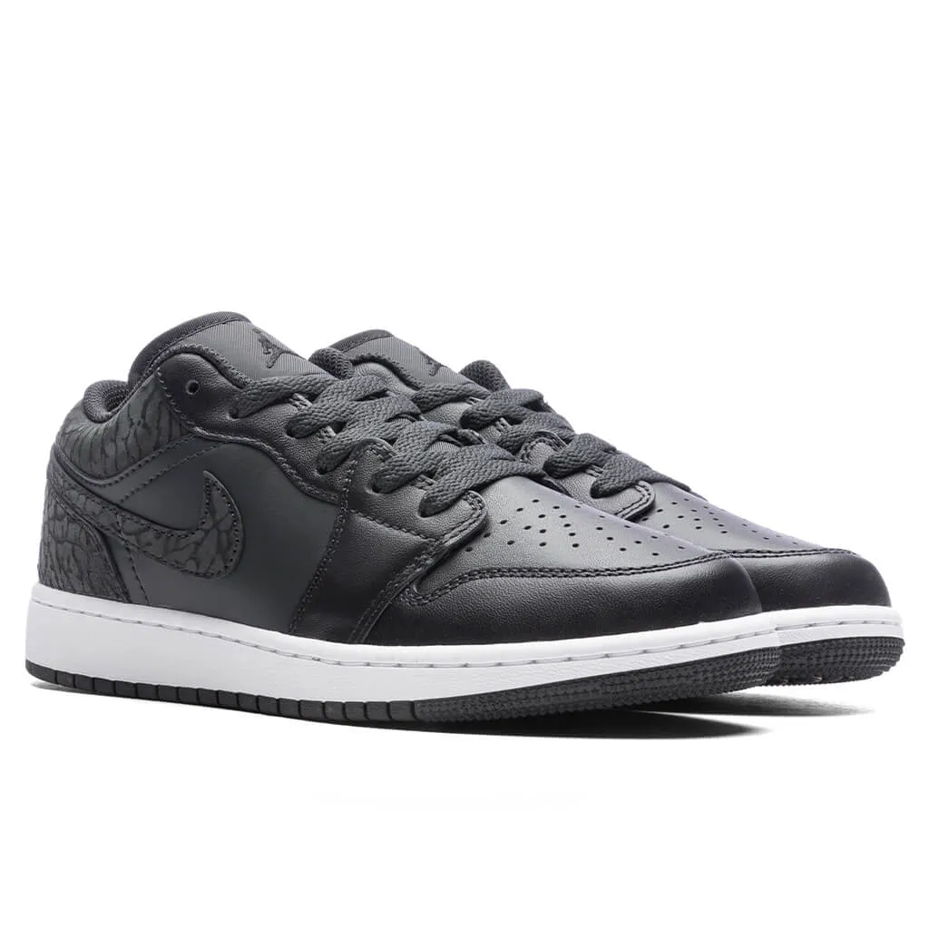 Air Jordan 1 Low SE (GS) - Off Noir/Black/White