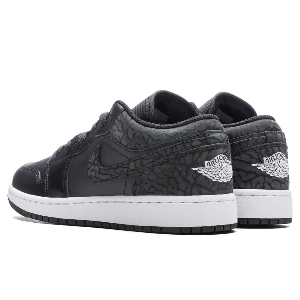 Air Jordan 1 Low SE (GS) - Off Noir/Black/White