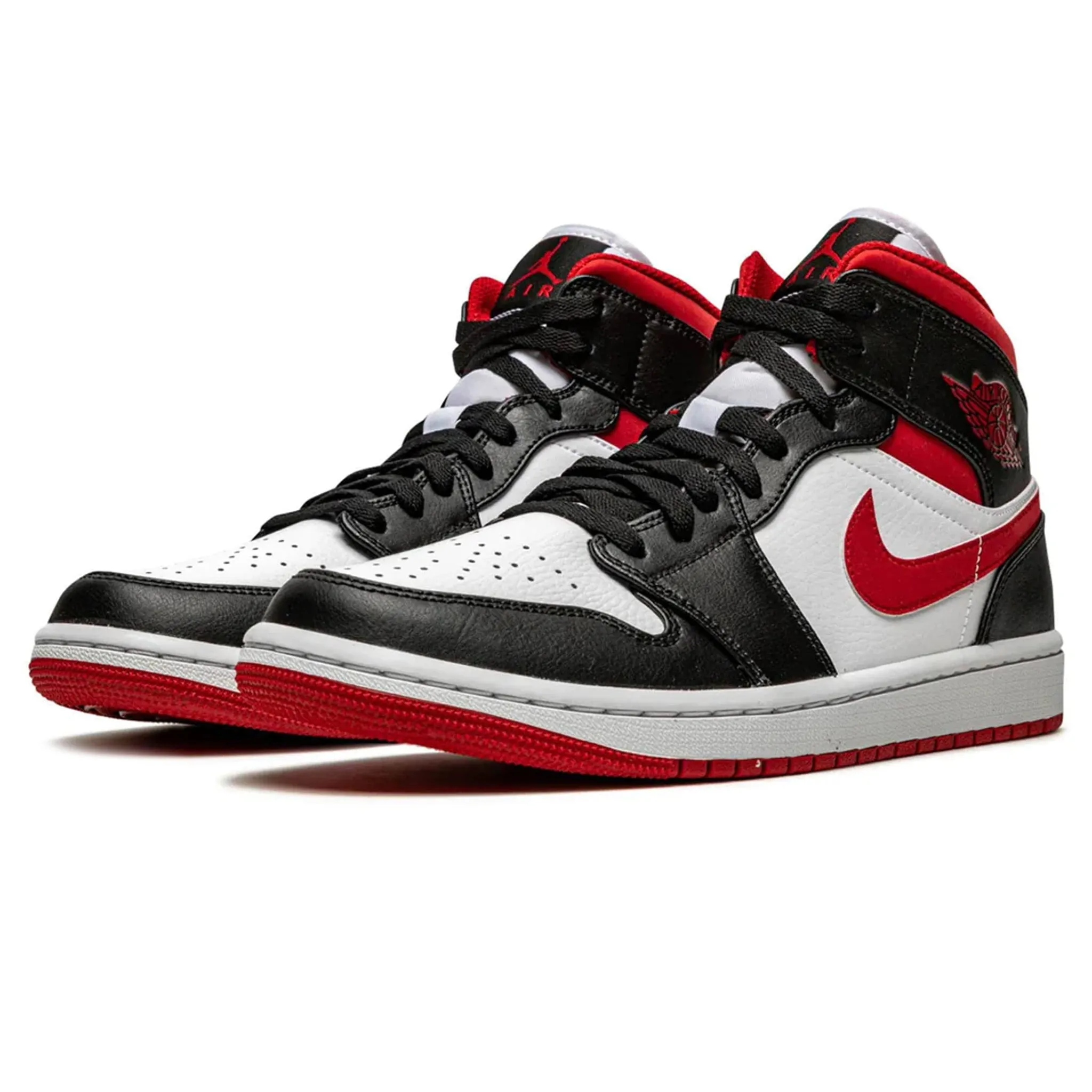 Air Jordan 1 Mid Gym Red Black White