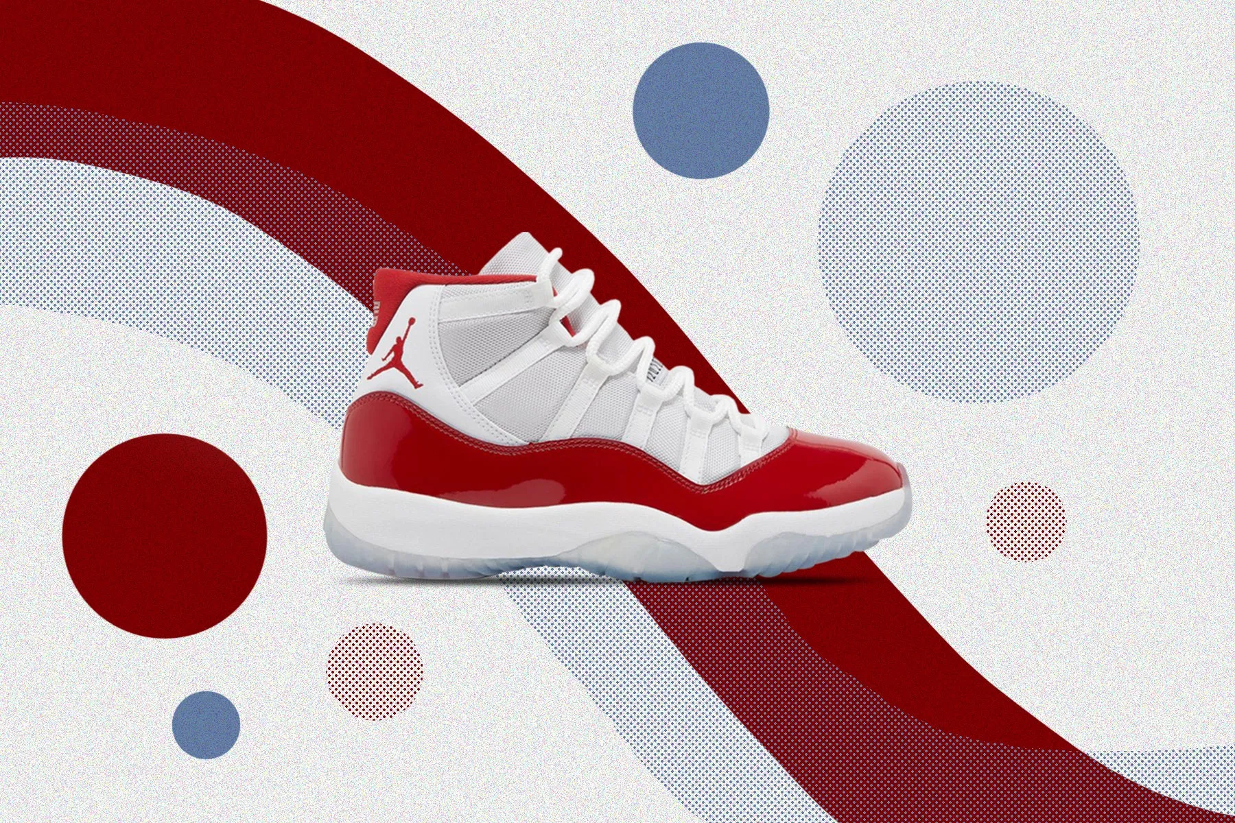 Air Jordan 11 Retro Cherry - White/Varsity Red/Black