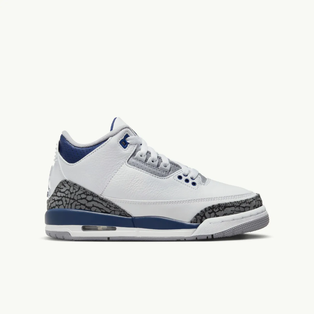 Air Jordan 3 Retro Grade School - 'Midnight Navy'