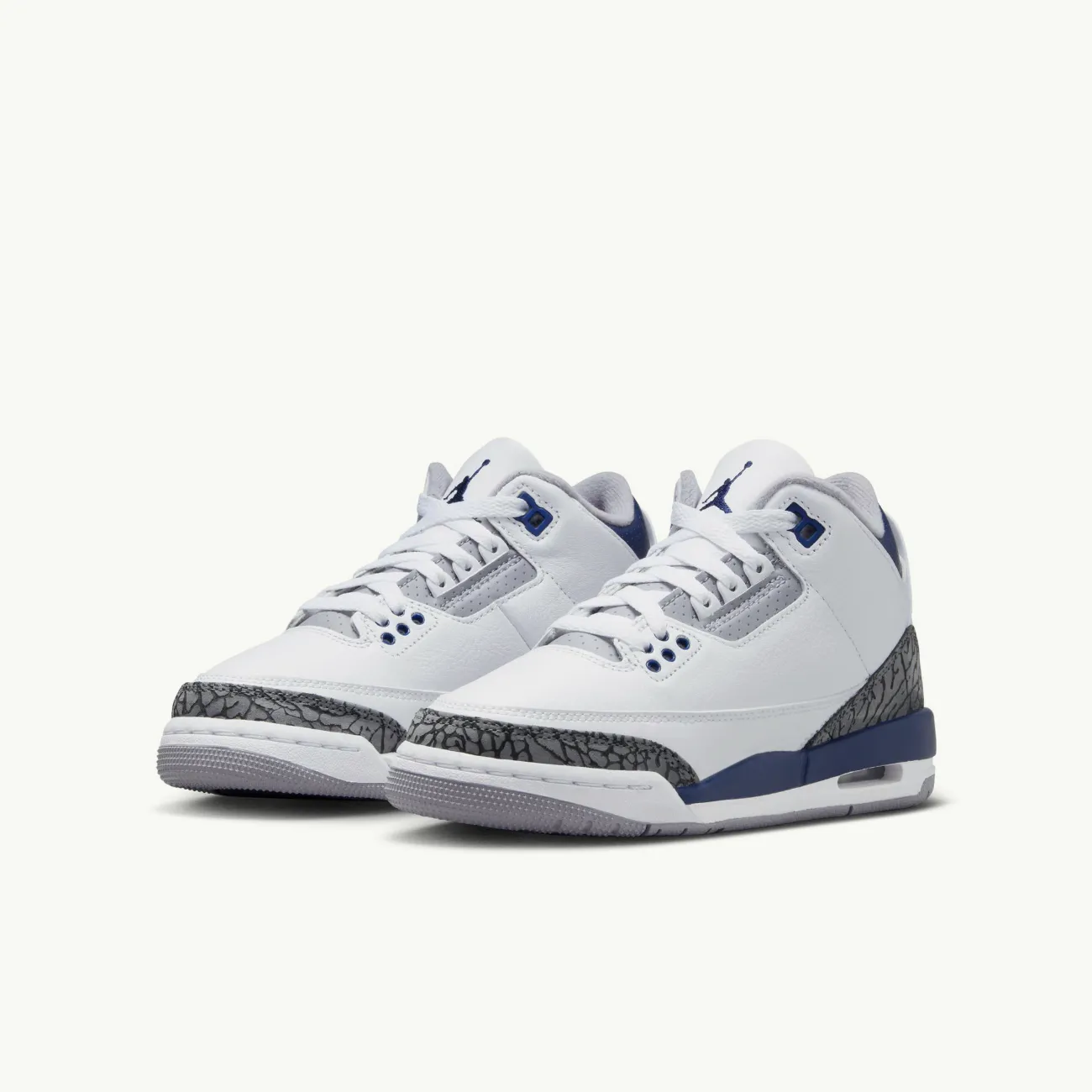 Air Jordan 3 Retro Grade School - 'Midnight Navy'