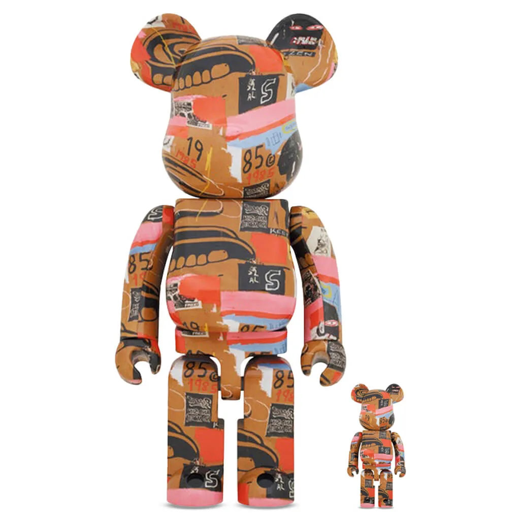 Andy Warhol x Jean-Michel Basquiat #2 100% & 400% BE@RBRICK Set