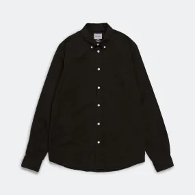 Anton Light Twill Shirt - Espresso