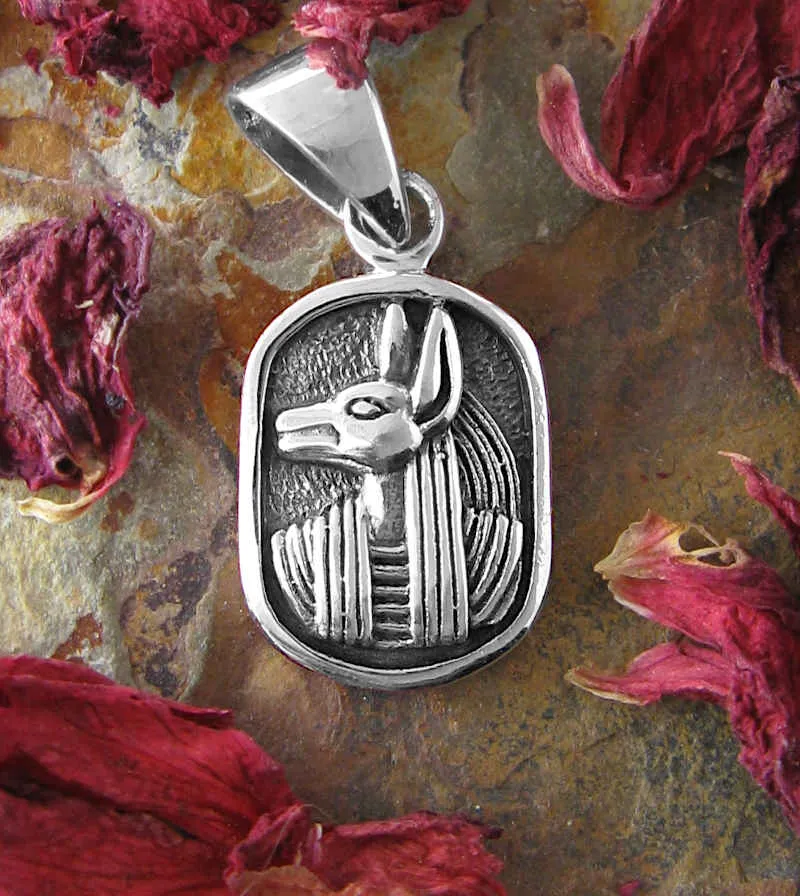 Anubis Egyptian God of the Dead Pendant