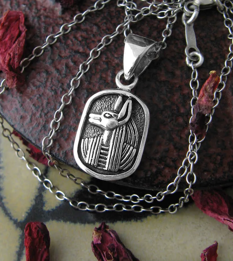 Anubis Egyptian God of the Dead Pendant