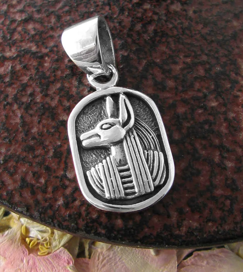 Anubis Egyptian God of the Dead Pendant