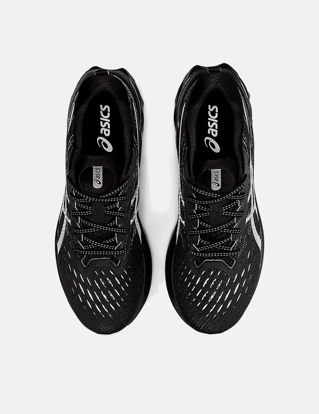 ASICS Novablast 2 Trainers - Black/Pure Silver