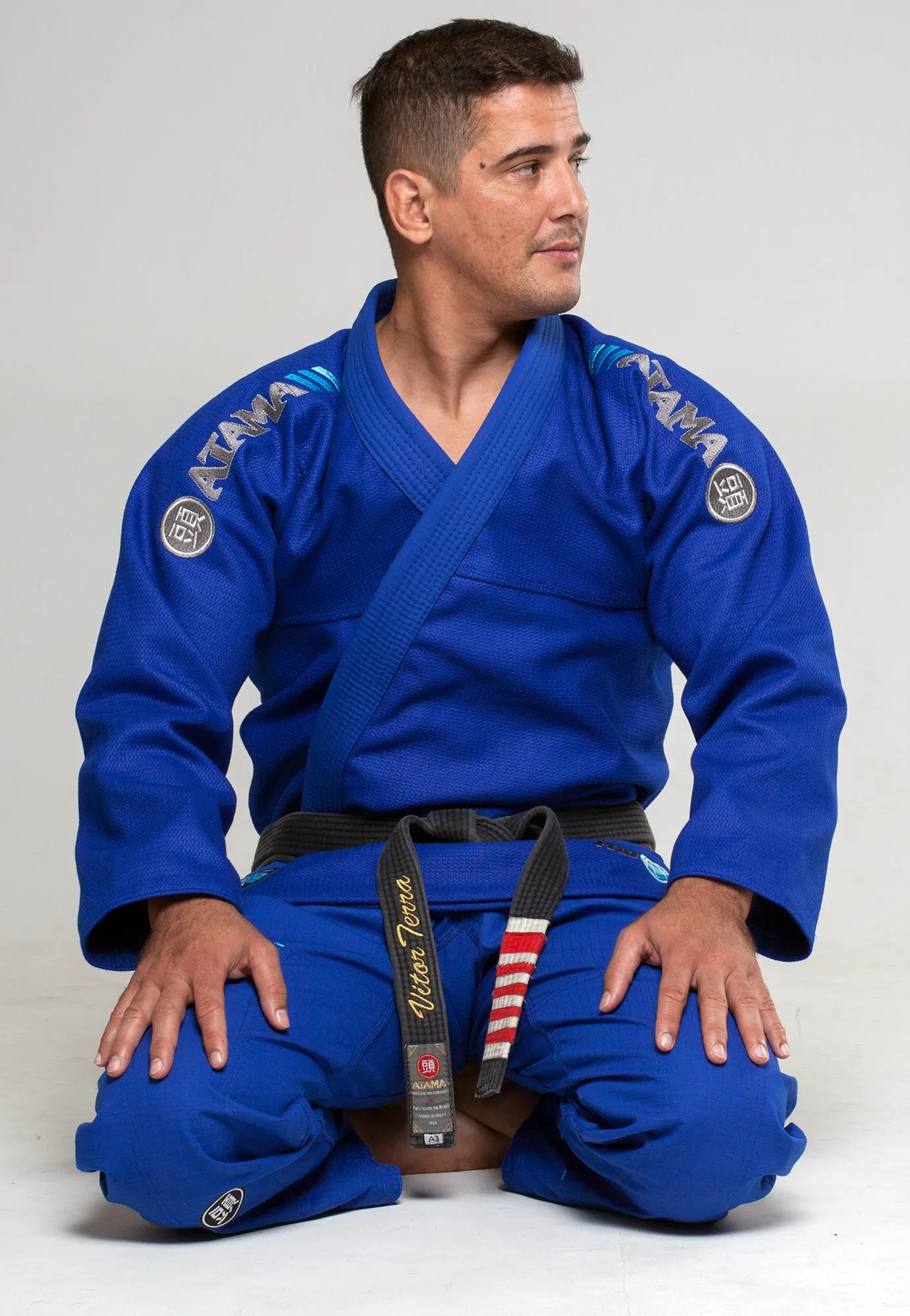 ATAMA BLUE MUNDIAL 10  BJJ KIMONO