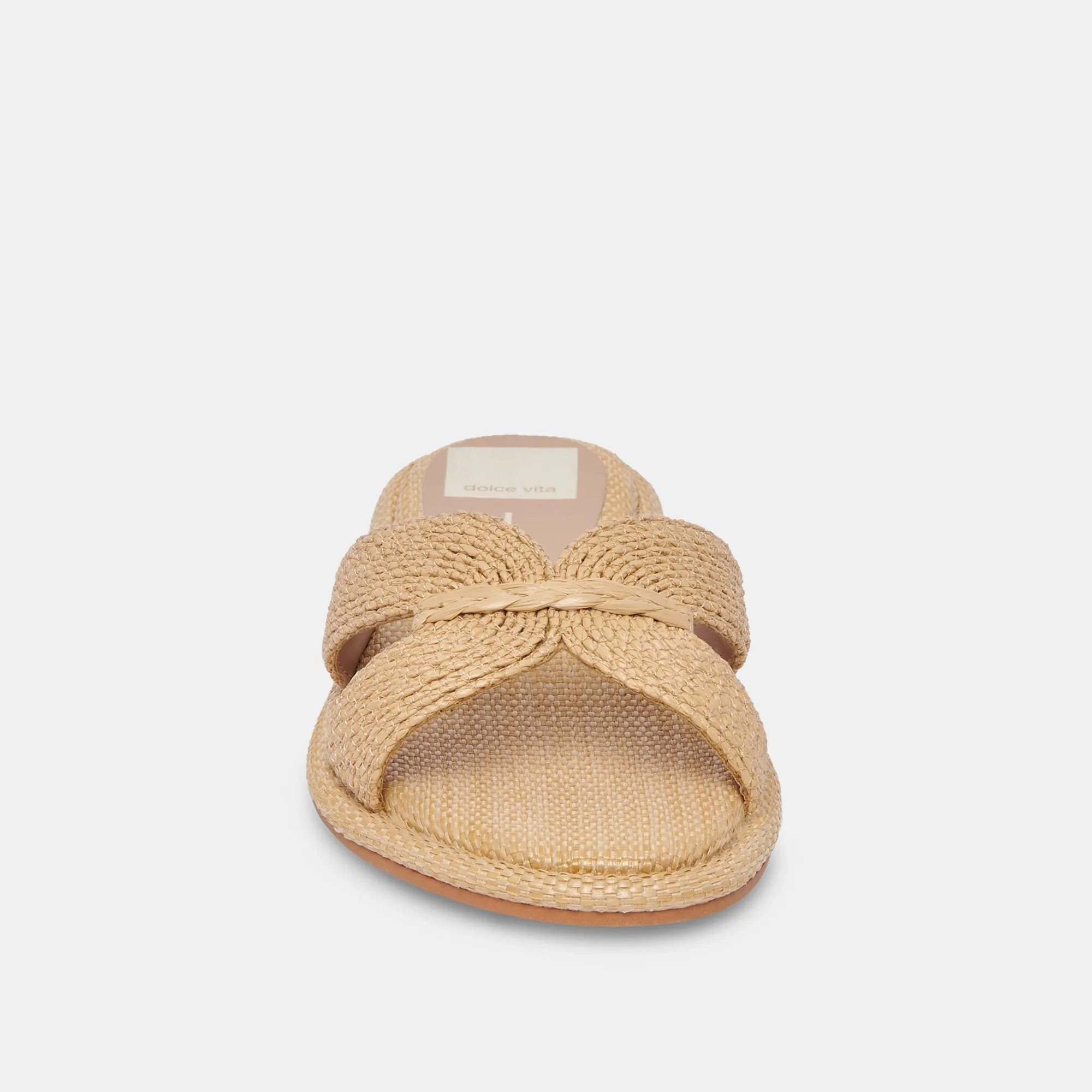 ATOMIC WIDE SANDALS LT NATURAL RAFFIA