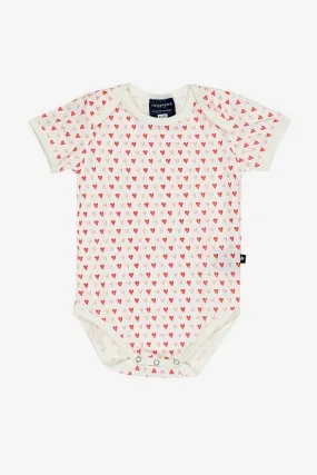 Baby Onesie Toobydoo Pink Hearts Girls