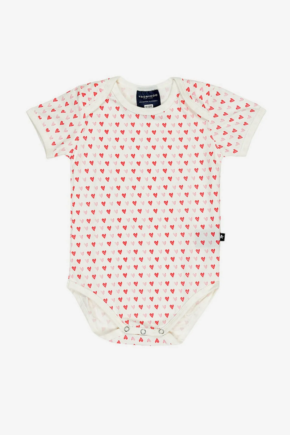 Baby Onesie Toobydoo Pink Hearts Girls