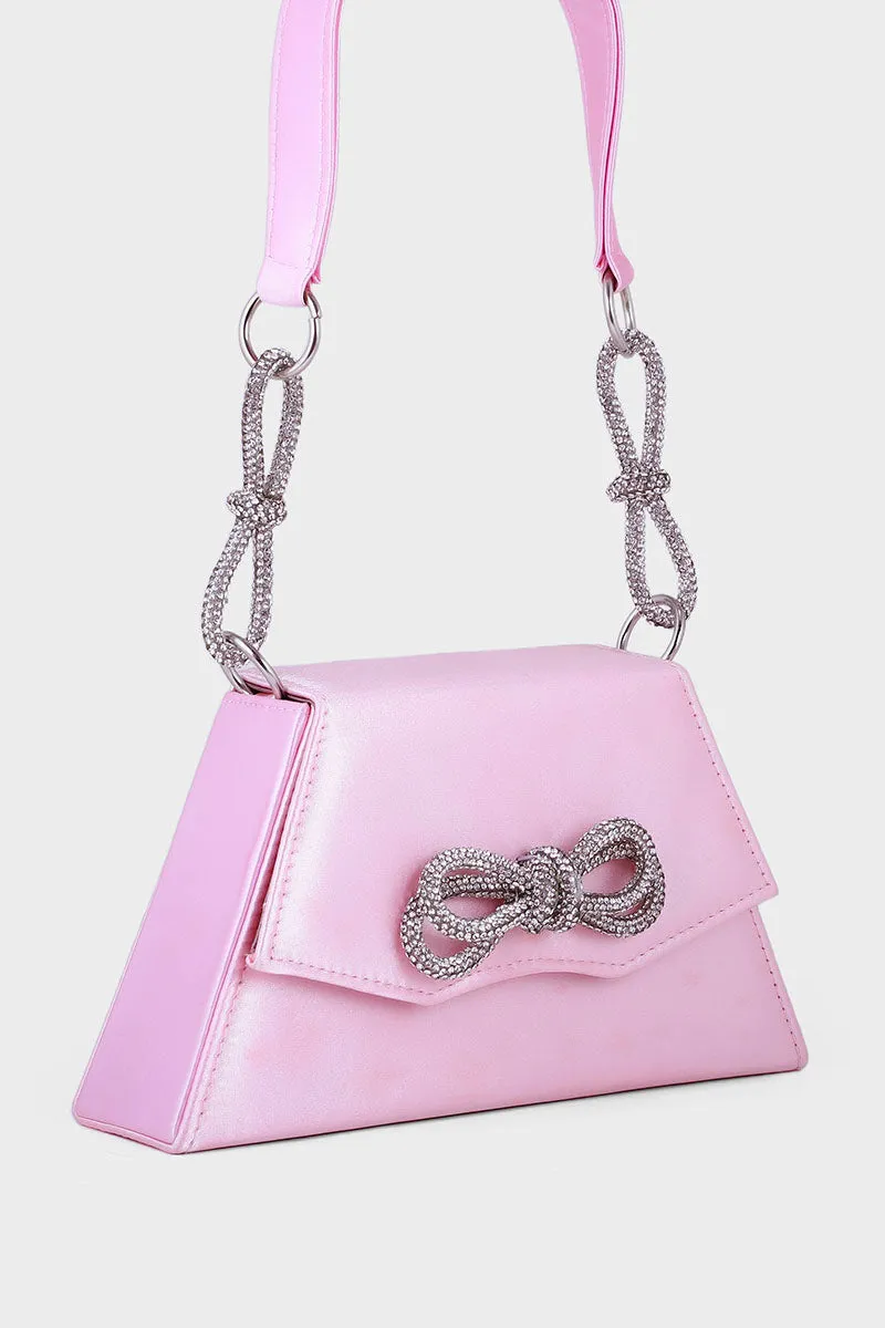 Baguette Shoulder Bags B20772-Pink