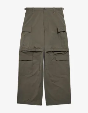 Balenciaga Green Unity Sports Icon Light Cargo Trousers