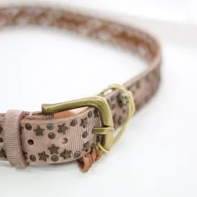 Belt Leather Star - Blossom