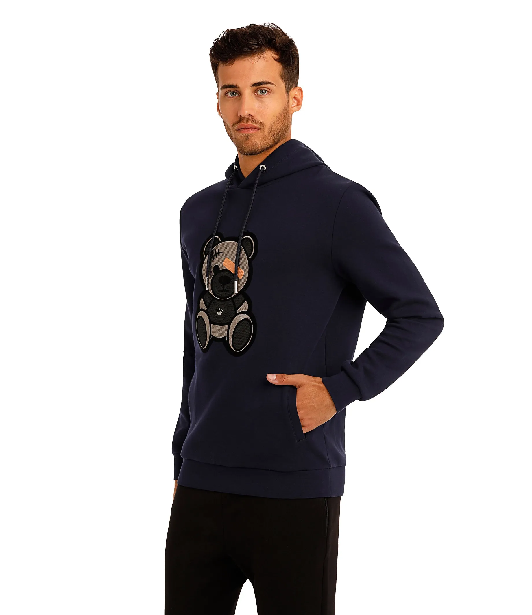 Bertigo Athletic Wear | Teddy Eye Patched Navy