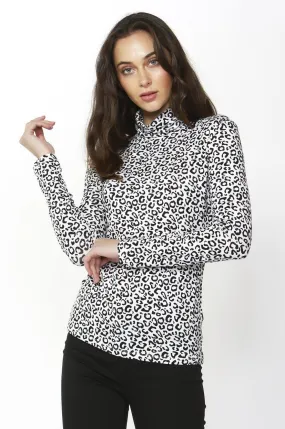 Betty Basics Glasgow Top in Snow Leopard