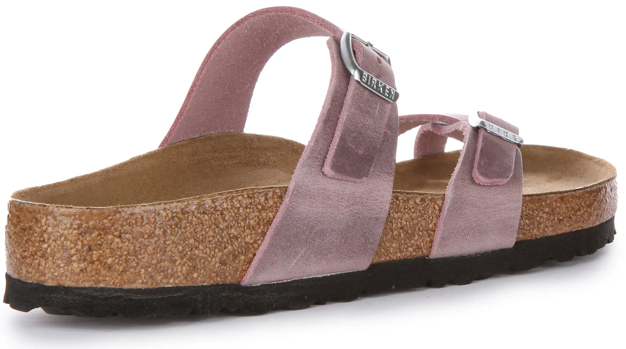 Birkenstock Mayari Oiled Leather In Lavender For Women | Regular/Wide Fit