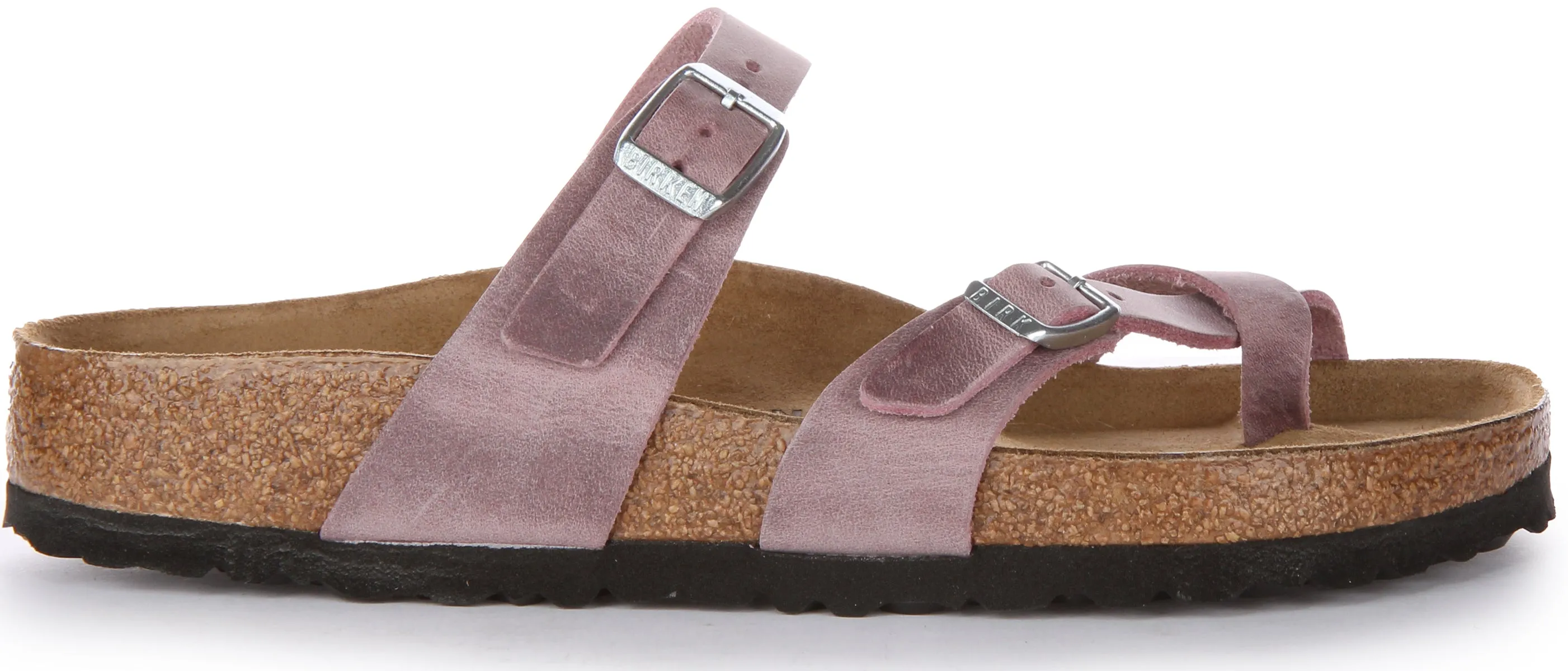 Birkenstock Mayari Oiled Leather In Lavender For Women | Regular/Wide Fit