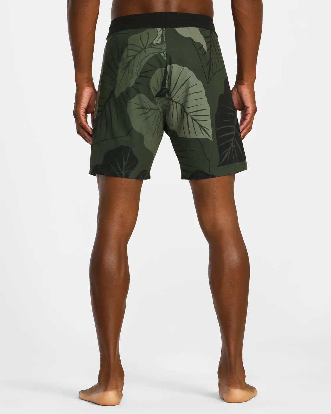 Bj Scrapper Elastic Walkshorts 15" - Olive