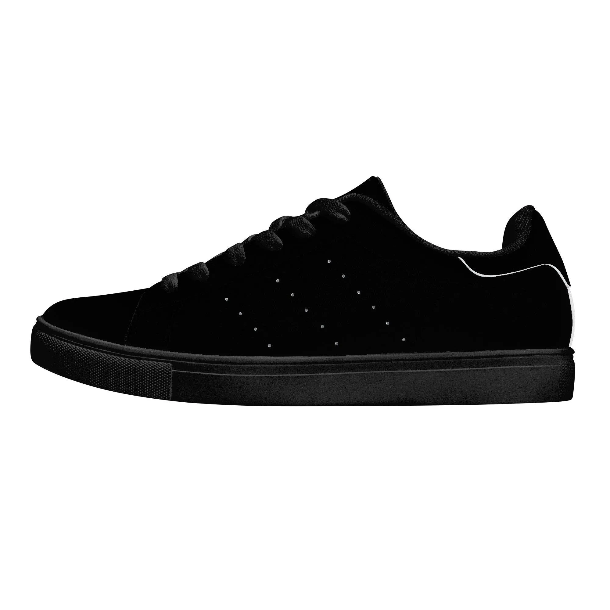 Black Lion Low Top Trainers