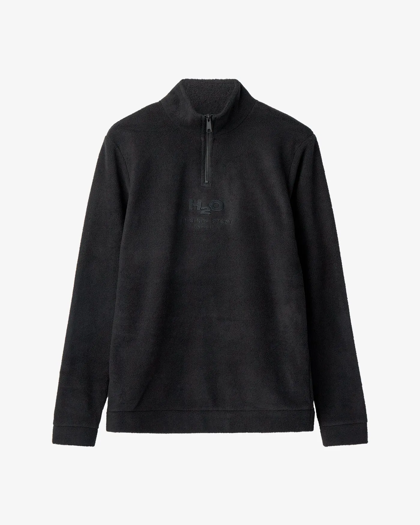 Blåvand 1/2 Zip Fleece - Black