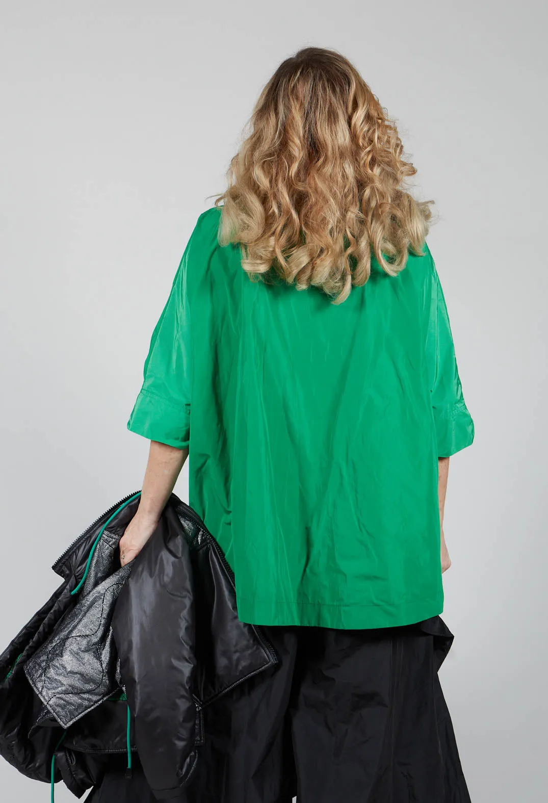 Bolo Jacket in Bright Green