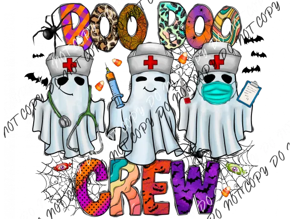 Boo Boo Crew DTF Transfer