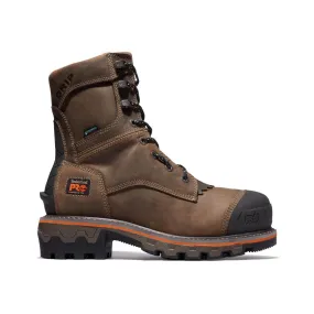 Boondock HD 8 Inch Composite-Toe Waterproof Work Boot Brown