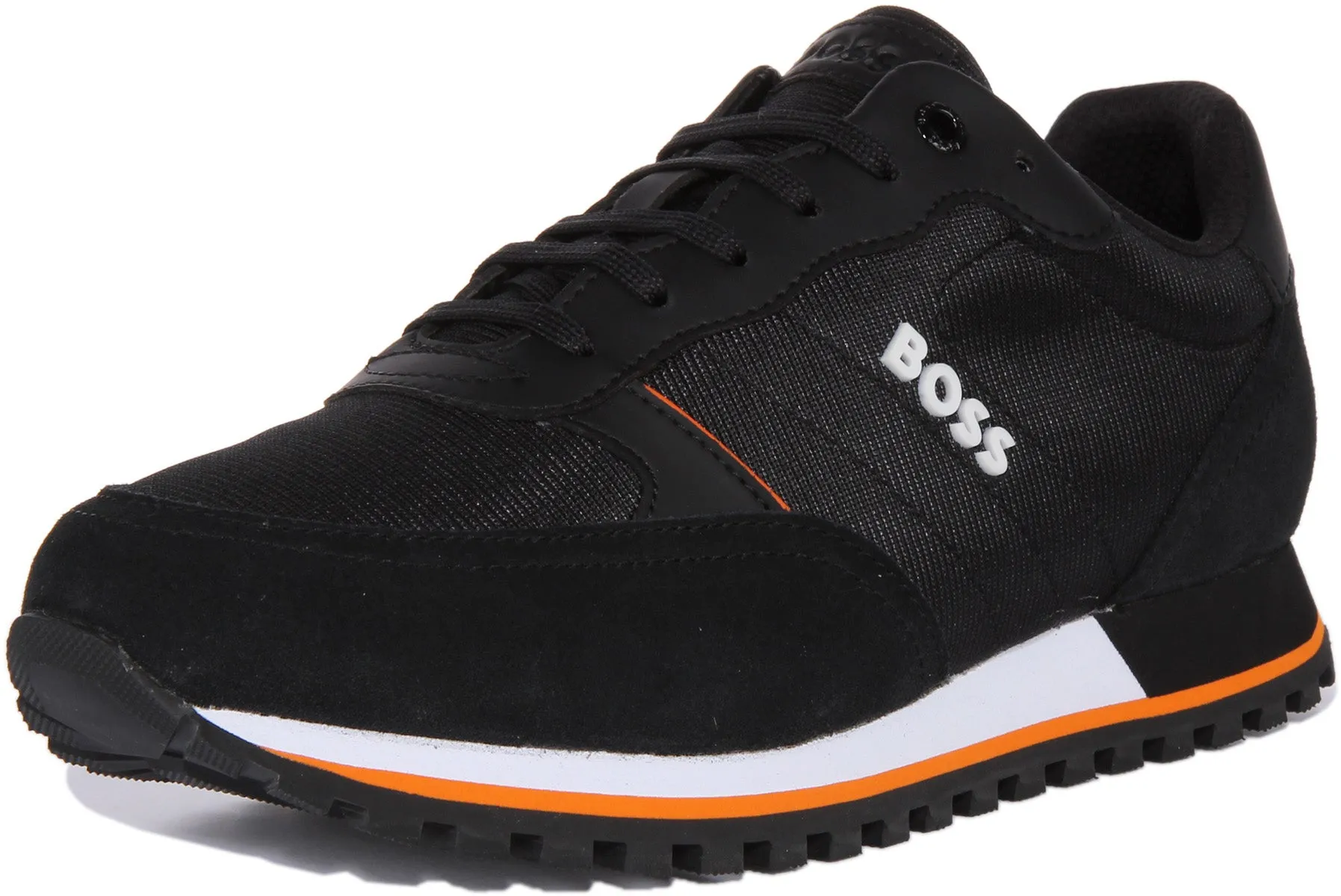 Boss Parkhour L Runner In Black Orange For Men