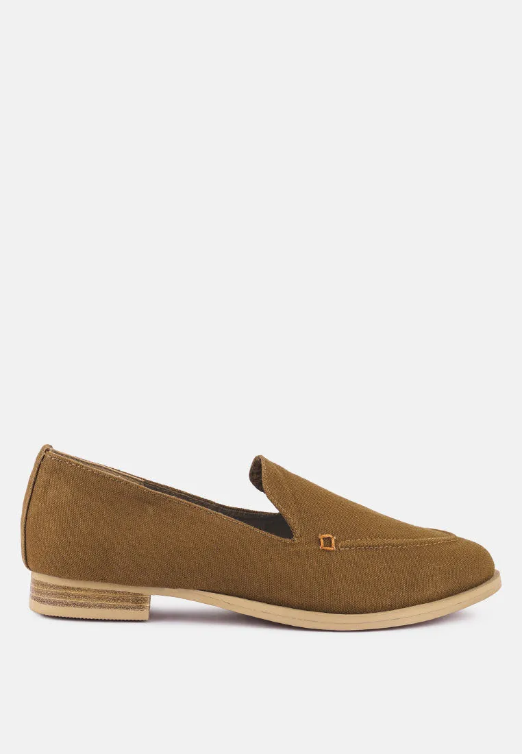 Bougie Organic Canvas Loafers