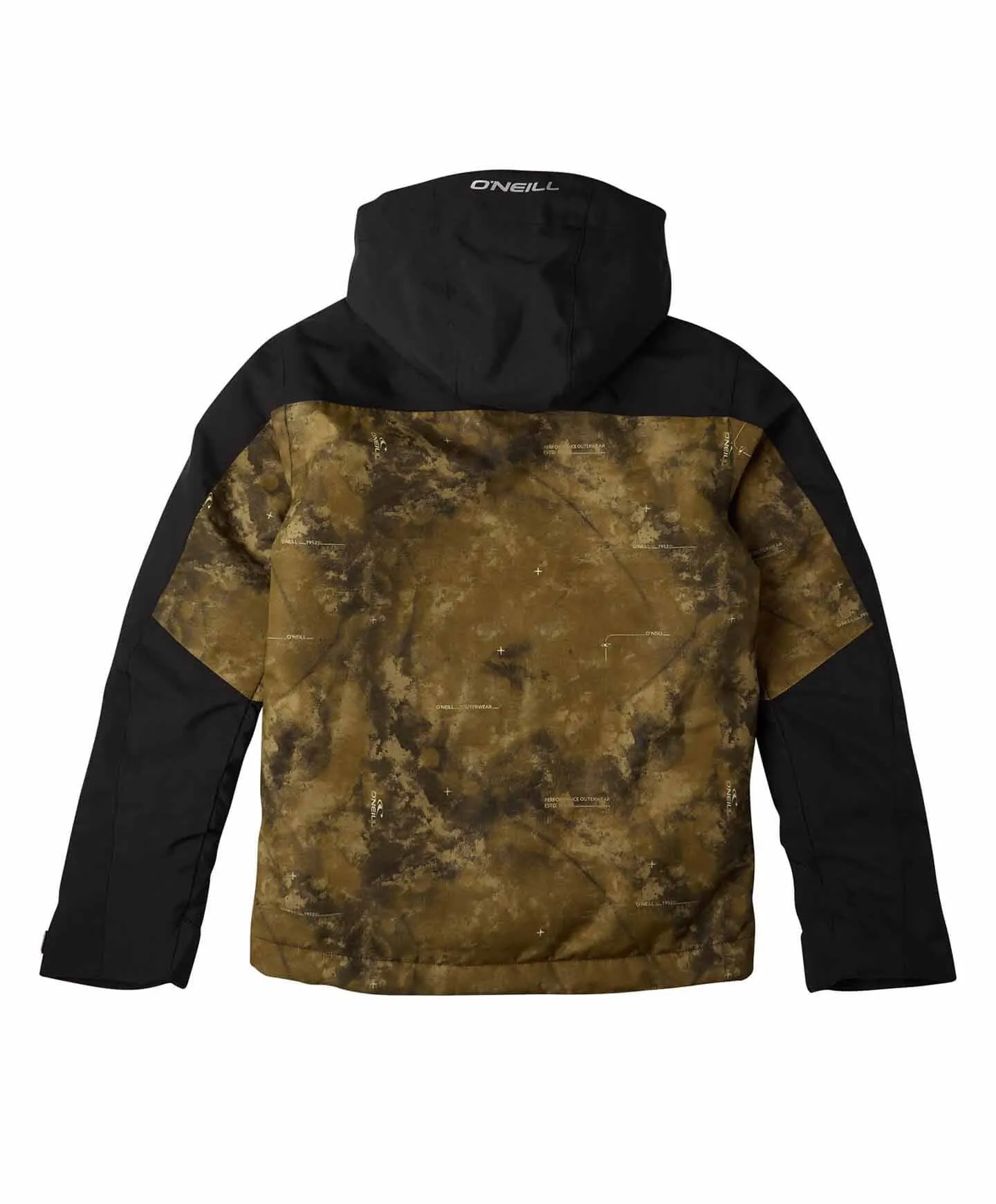 Boy's Hammer Jr AOP Snow Jacket - Black Out