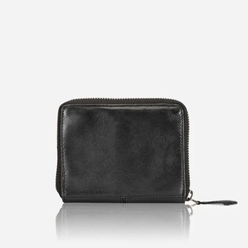 Brando Seymour Garbo Small Zip Around Purse | Black