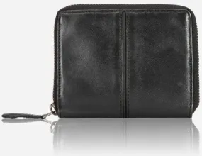 Brando Seymour Garbo Small Zip Around Purse | Black