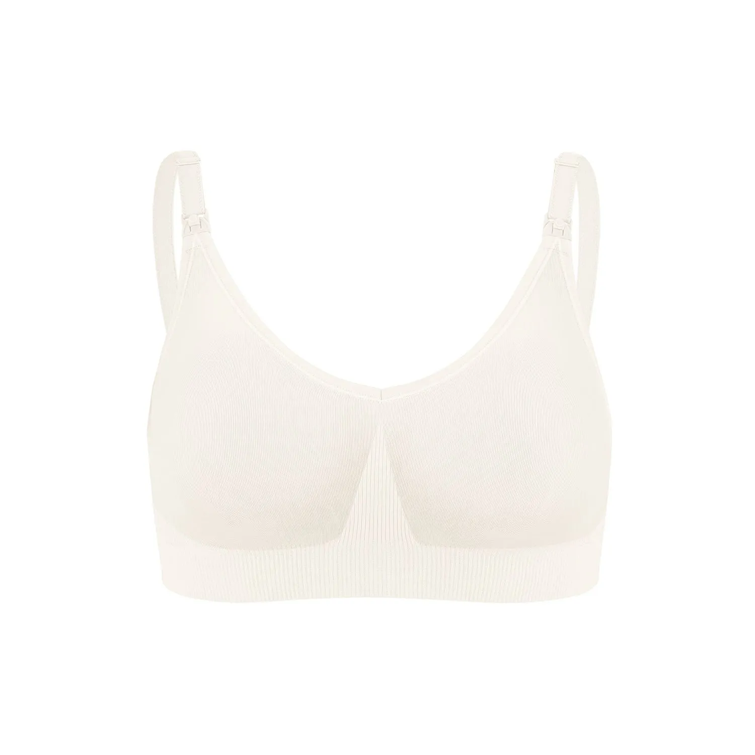 Bravado Designs Body Silk Seamless Sustainable Nursing Bra - Antique White