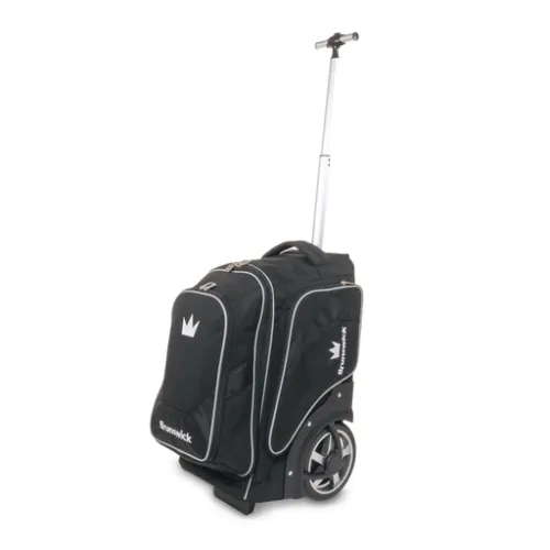 Brunswick Charger 2 Ball Roller Bowling Bag Black