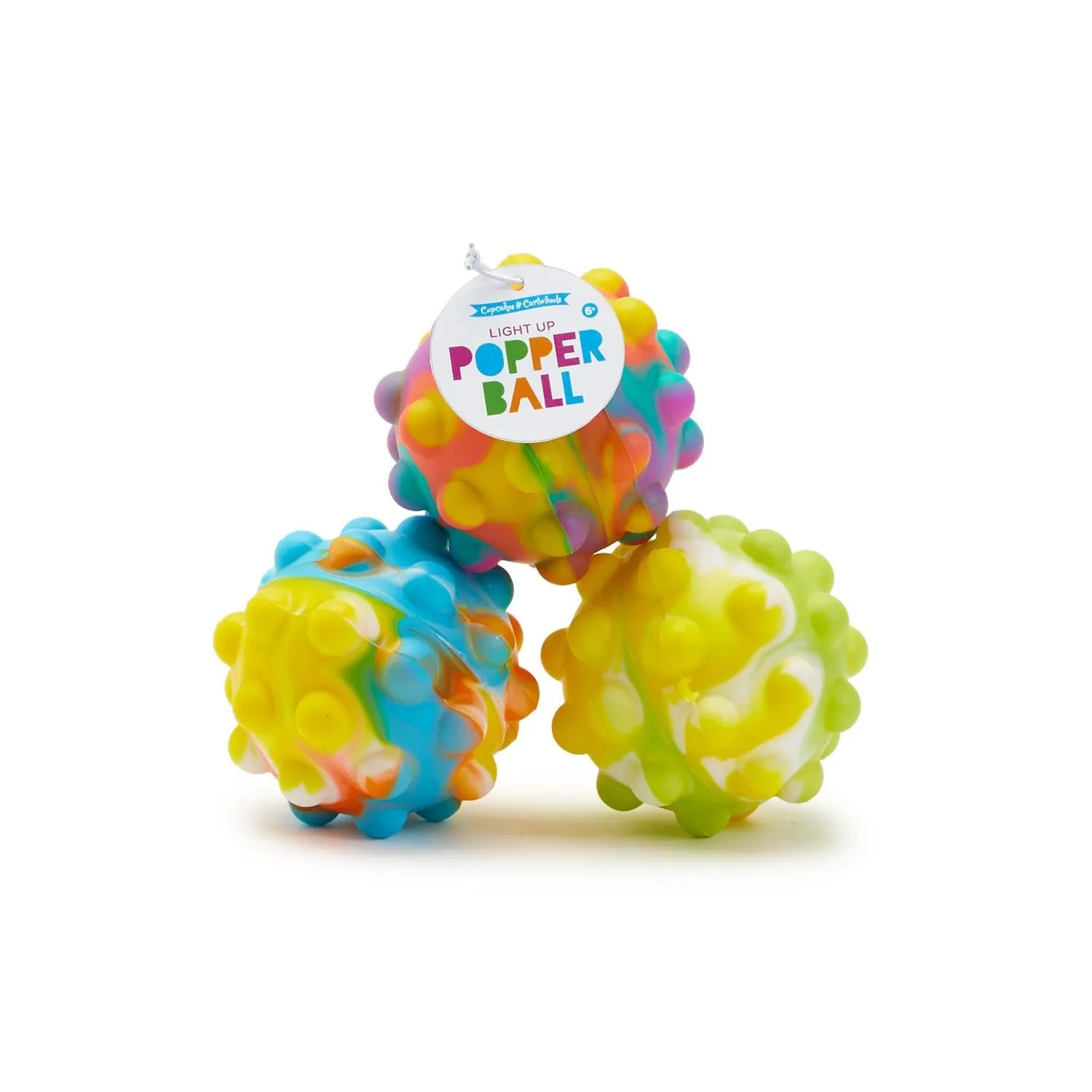 Bubble Pop Light Up Bouncing Popper Ball