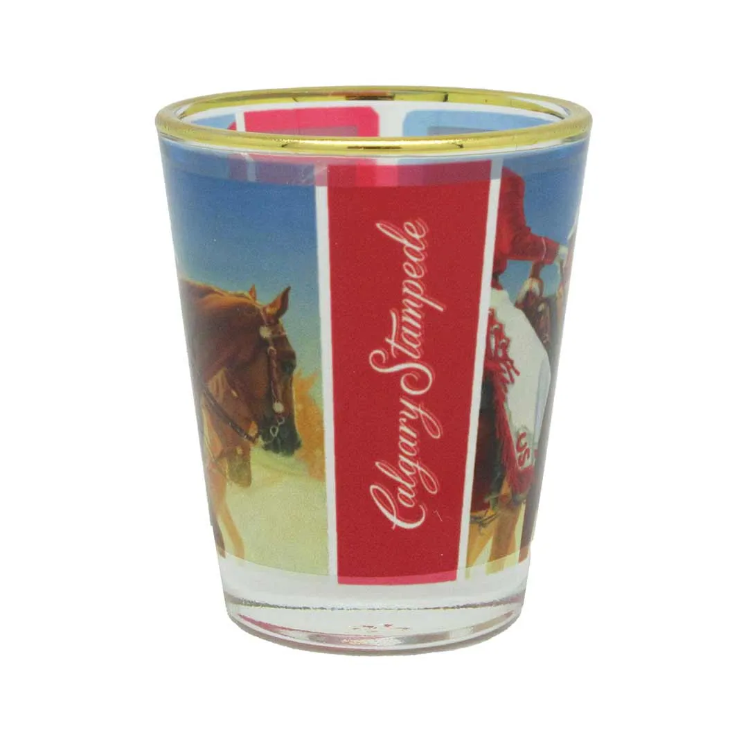 Calgary Stampede 2023 Poster Shot Glass