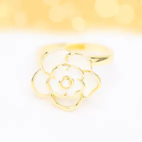 Camellia Pearl Ring