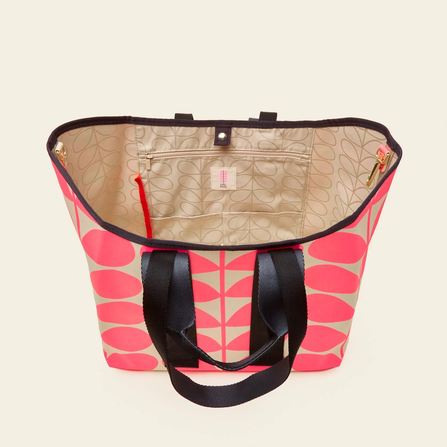 Carryall Large Tote - Neon Pink