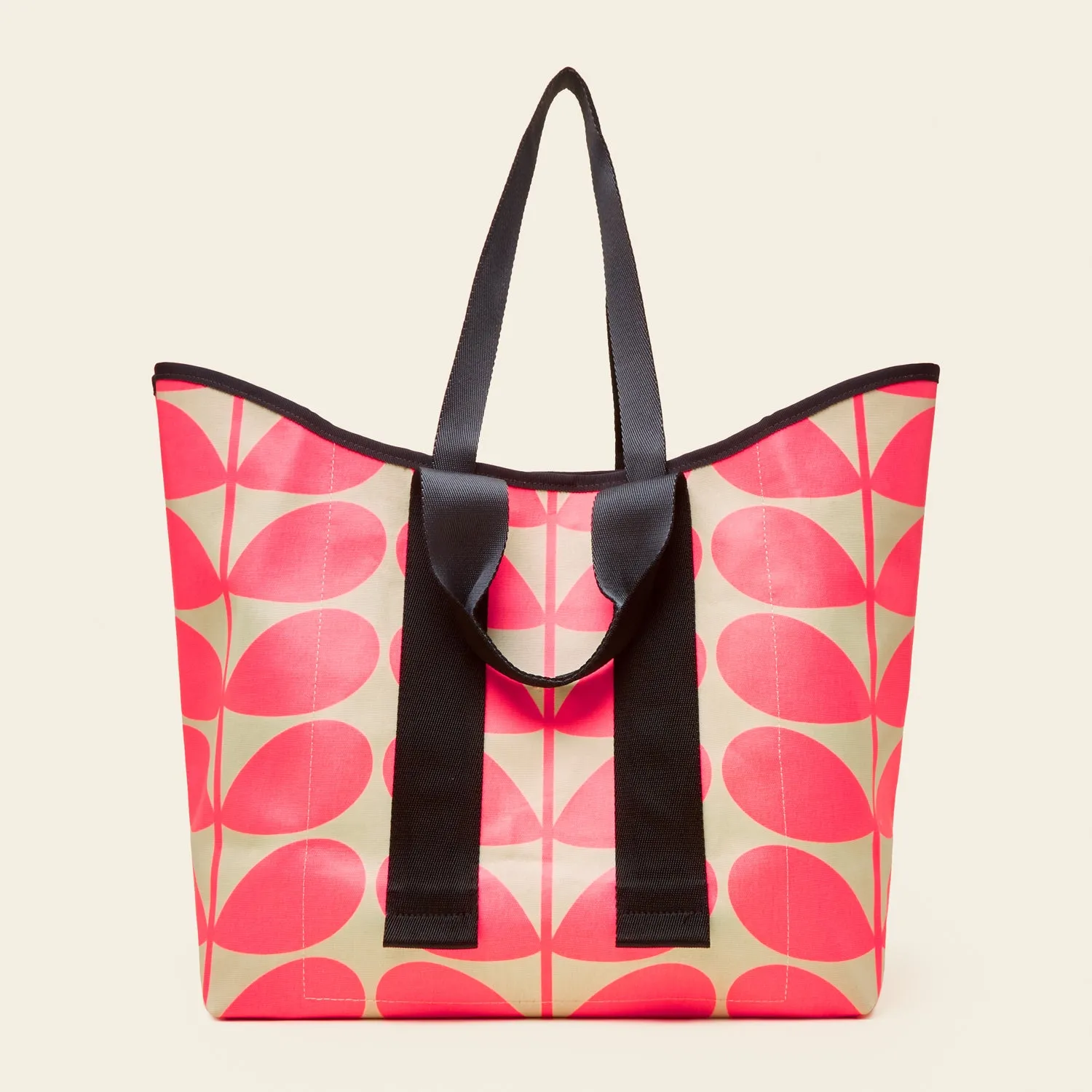 Carryall Large Tote - Neon Pink