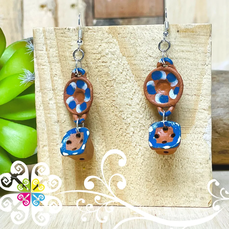 Cazuela with Anafre - Cocinita Clay Earrings